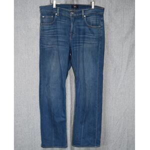 7 For All Mankind Austyn Straight Leg Jeans Blue Men’s Size 32